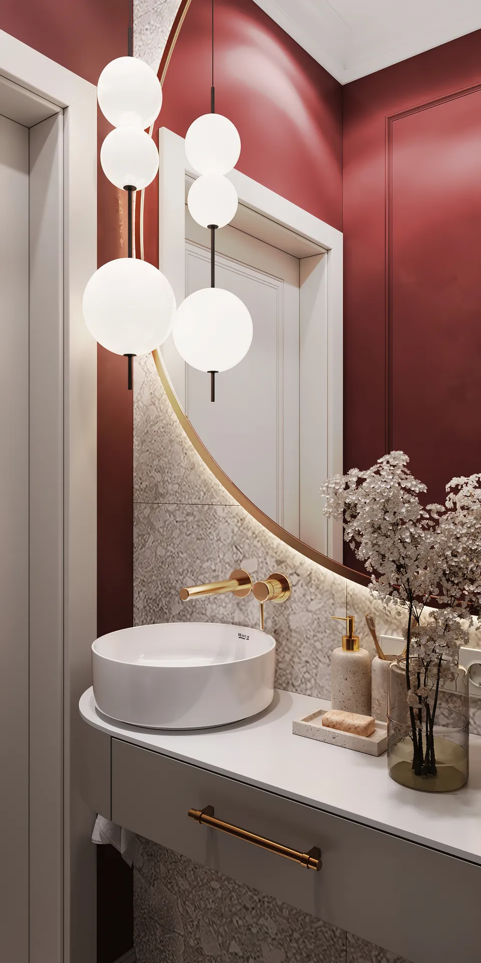 projekt wnętrza eleganckiego domu