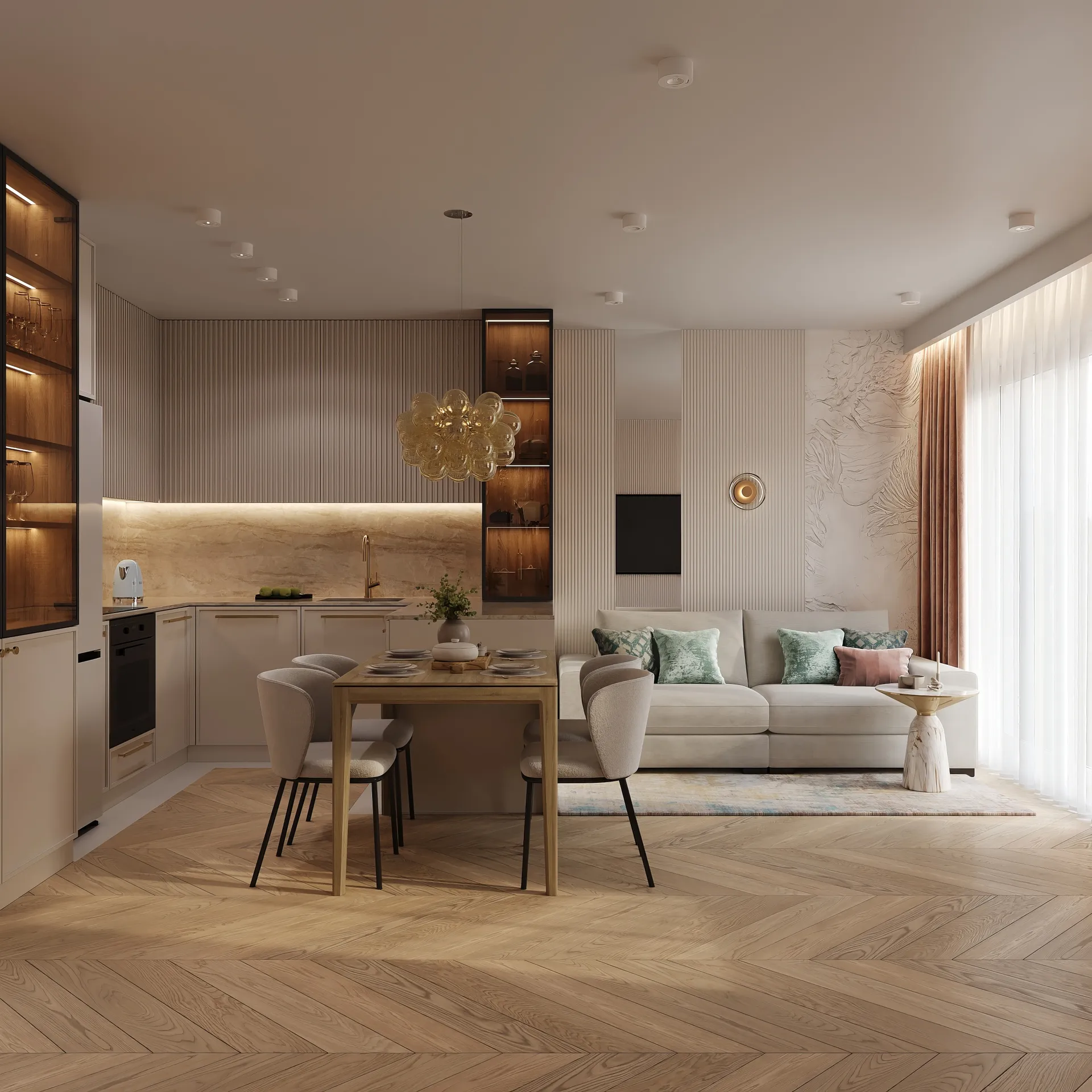 projekt małego mieszkania Trójmiasto