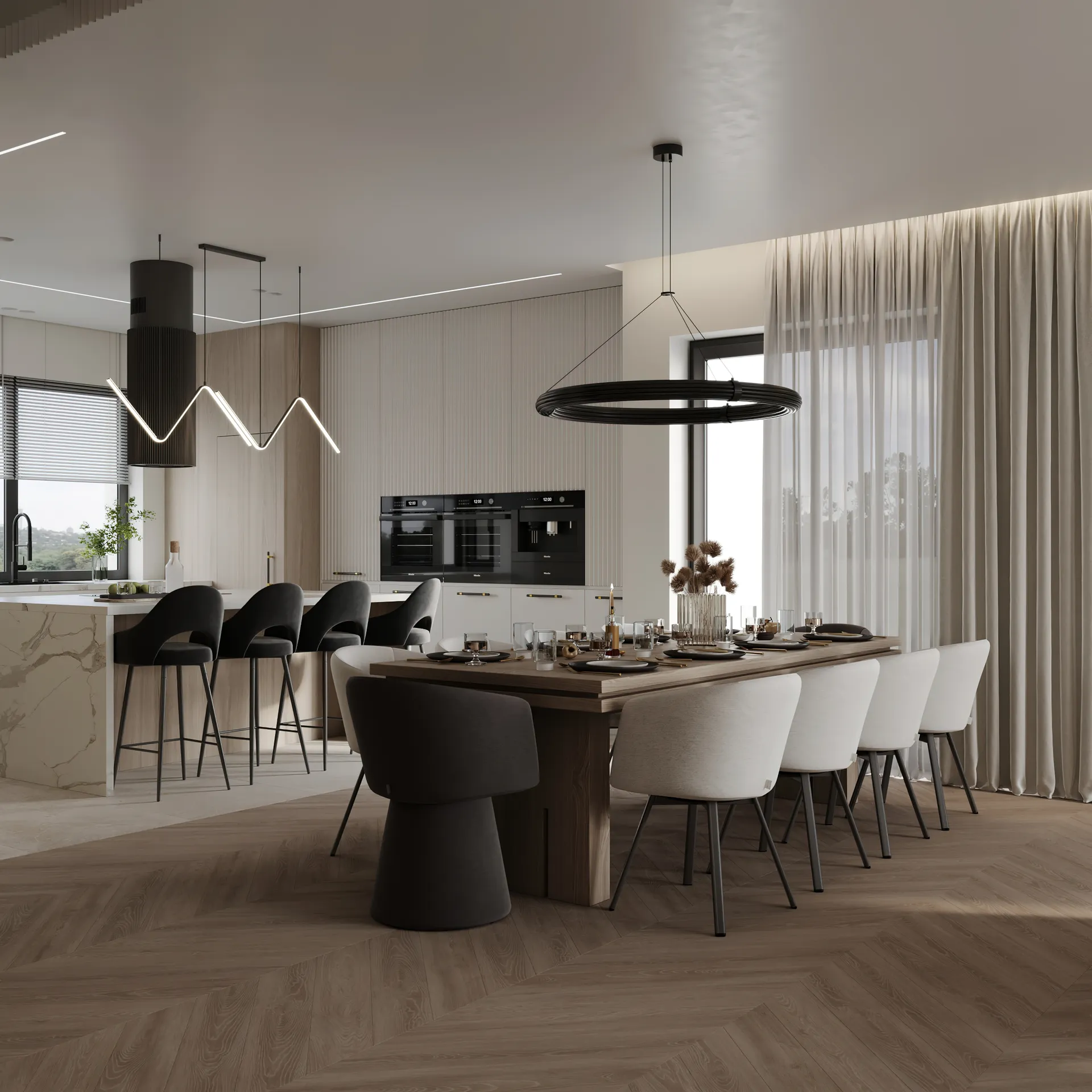 projekt wnętrza domu Willa Floryda 3